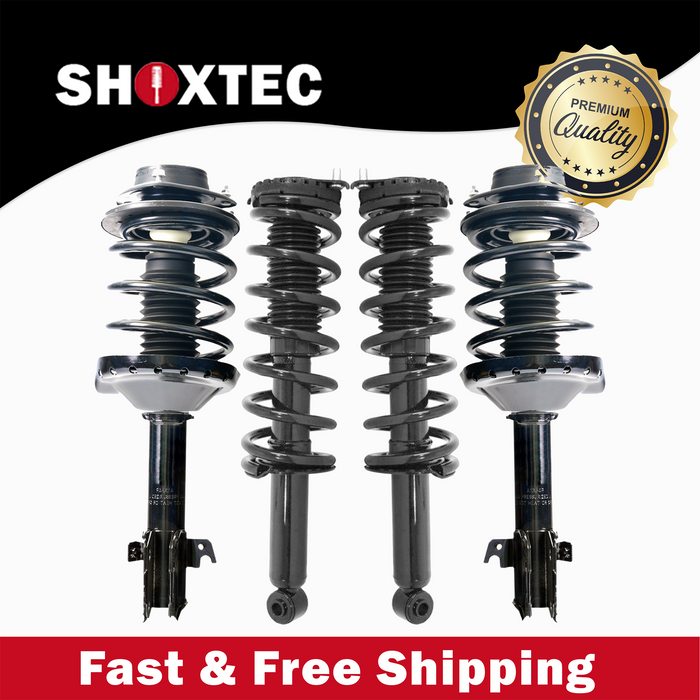 Shoxtec Full Set Complete Strut Assembly Replacement for 2008-2009 Subaru Outback Wagon 2.5i Repl No. 172566, 172565, 172567
