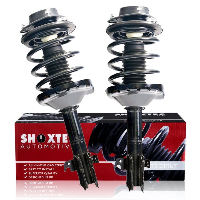 Shoxtec Front Complete Struts Coil Spring Assembly for 2005-2009 Subaru Outback Wagon i, 2.5i Repl No. 172565, 172566
