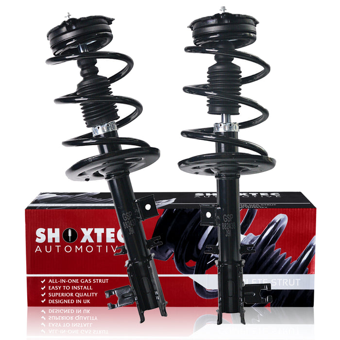 Shoxtec Front Complete Struts Assembly fits 2009-2010 Nissan Murano Coil Spring Assembly Shock Absorber Kits Repl Part No. 172607 172606
