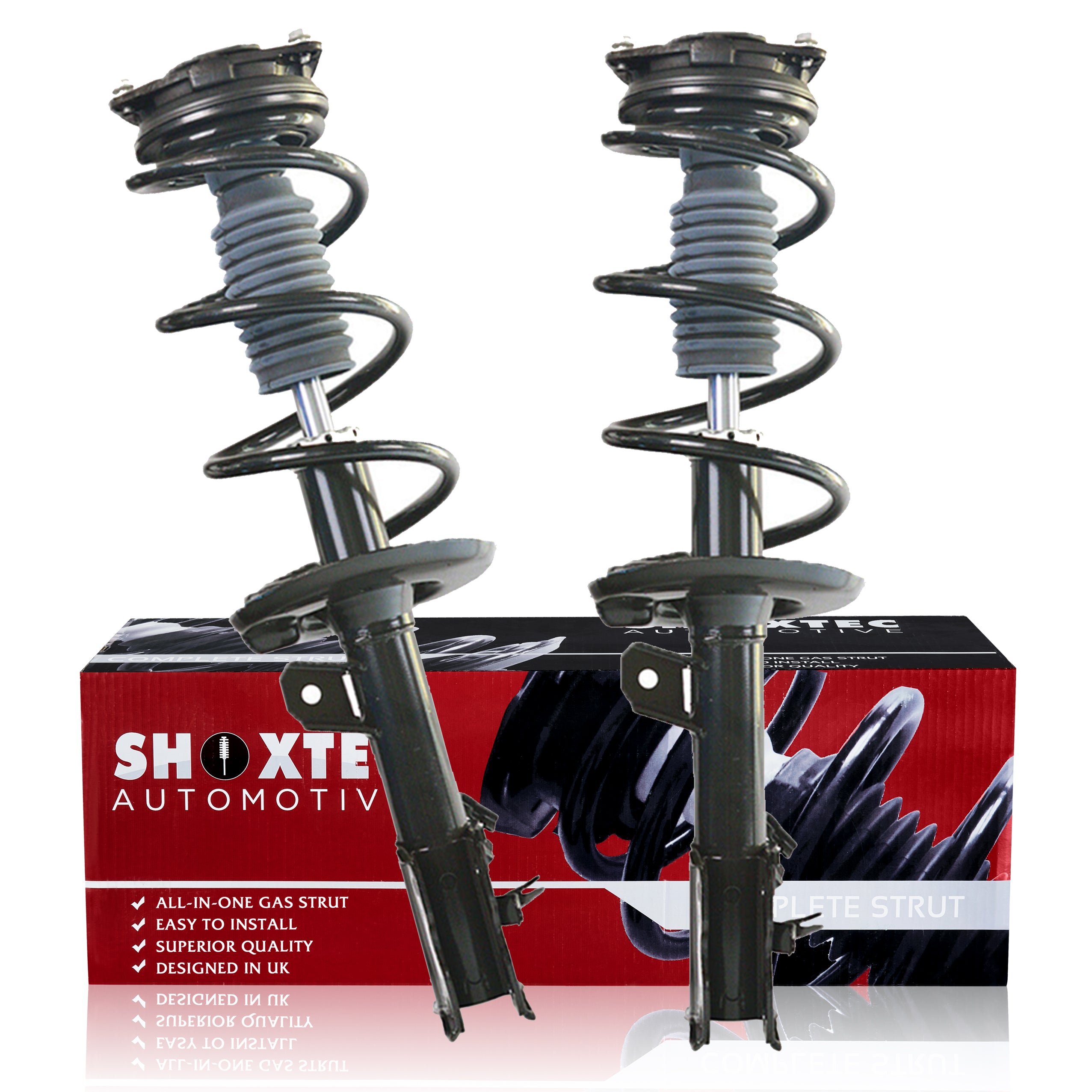 thumbnail image 2 of Unity Automotive Front Right Complete Strut And Coil Spring Assembly For 2008-2013 Nissan Rogue – 11734-1 2 of 6