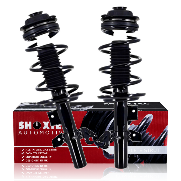 Shoxtec Front Complete Struts Assembly Replacement for 2013-2016 Dodge Dart Coil Spring Shock Absorber Repl. part no 172642 172641