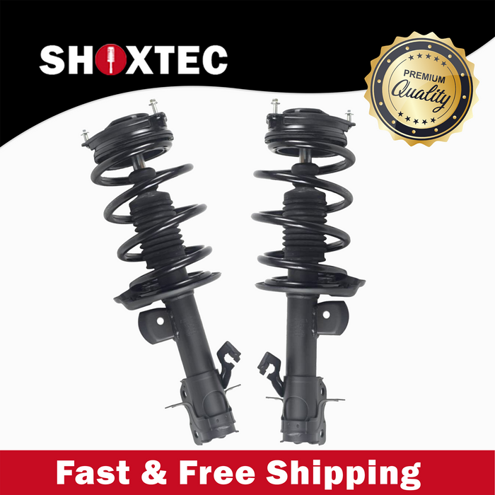 Shoxtec Front Complete Strut Assembly Replacement For 2013-2020 NISSAN NV200, S,SV, Repl No. 172668, 172669