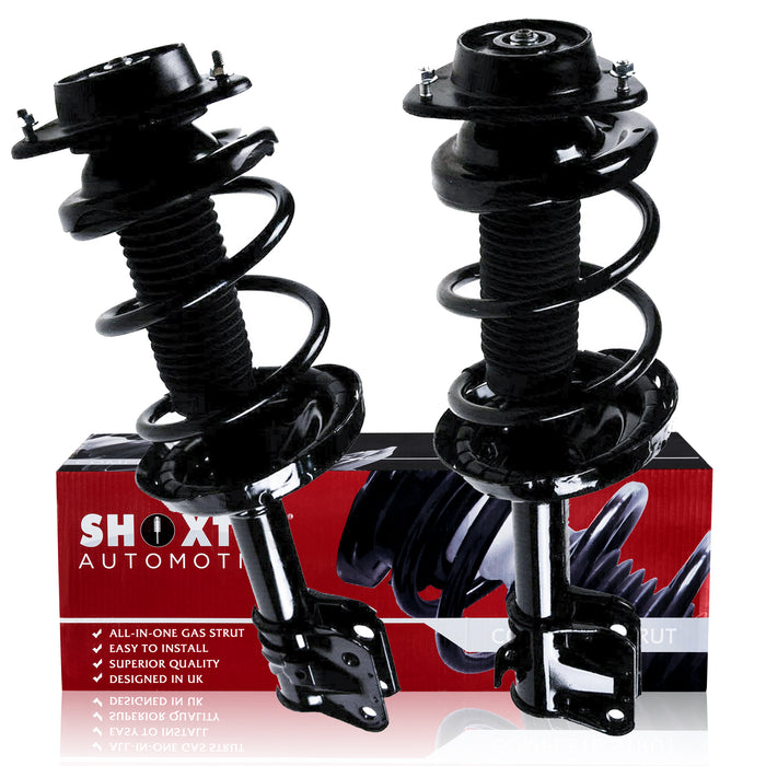 Shoxtec Front Complete Struts Assembly for 2009 - 2013 Subaru Forester Coil Spring Shock Absorber Kits Repl. Part no. 172679 172678