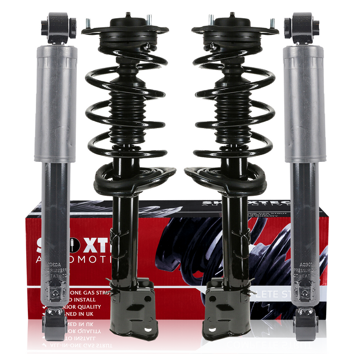 Shoxtec Full Set Complete Strut Assembly Replacement for 2011-2013 Kia Sorento without Sport package Repl No. 172713, 172712, 37322