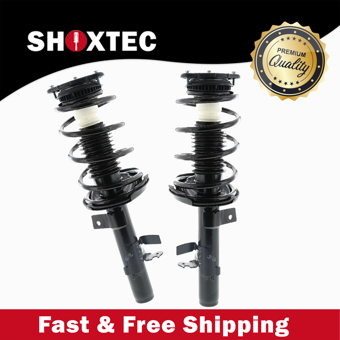 Shoxtec Front Complete Strut Assembly Replacement For 2013 FORD FOCUS ST, Repl No. 172743, 172744