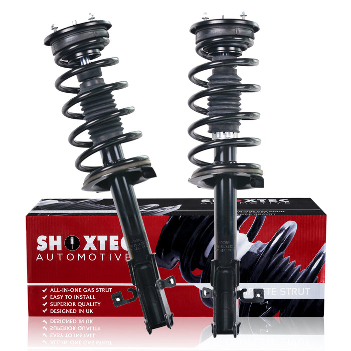Shoxtec Front Complete Struts Assembly for 2007 - 2010 Ford Edge FWD; 2007 - 2010 Lincoln MKX; Shock Absorber Kits Repl. Part no. 172889 172888