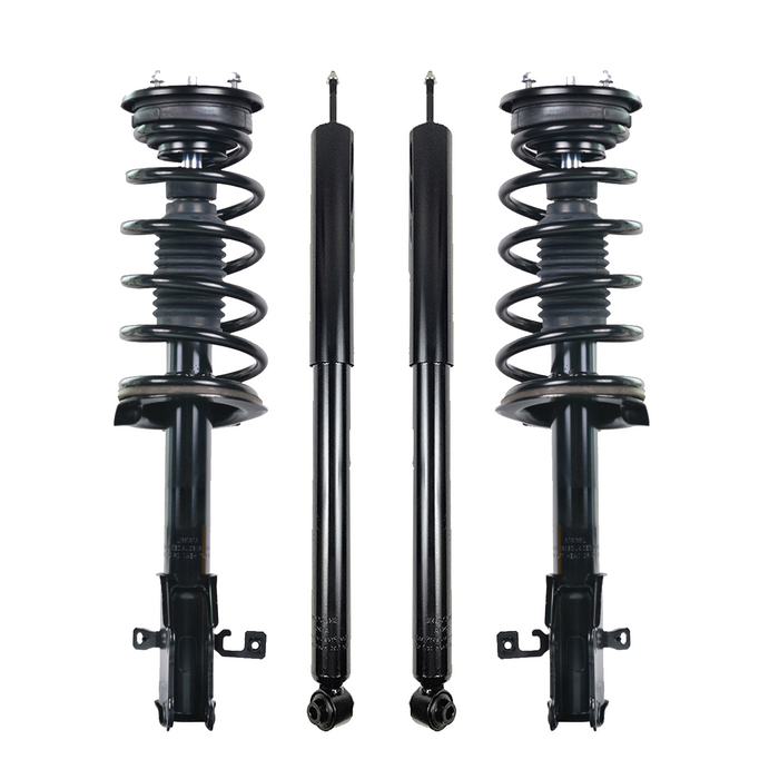 Shoxtec Full Set Complete Strut Assembly Replacement for 2009-2010 Ford Edge FWD; 2009-2010 Lincoln MKX FWD Repl No. 172889, 172888, 37302