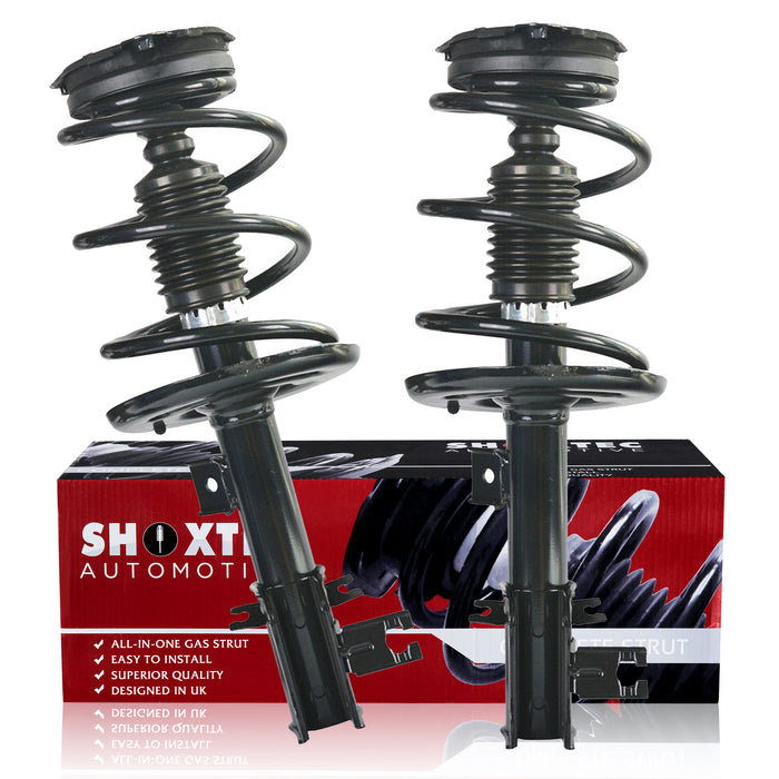 Shoxtec Front Complete Strut fits 2013-2017 Nissan Altima Coil Spring Assembly Shock Absorber Kits Repl Part No. 172902 172901
