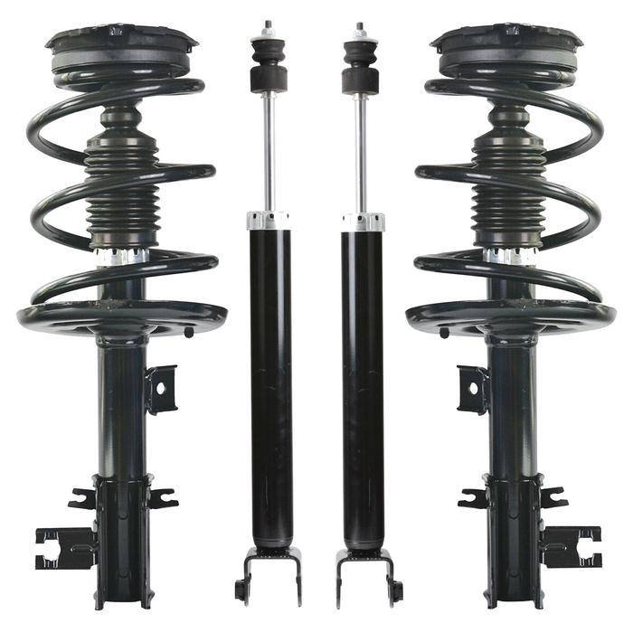 Shoxtec Full Set Shock Absorbers Replacement for 2013 Nissan Altima; Sedan with 2.5L I4, 3.5L V6 Only, 2014-2017 Nissan Altima; Sedan type, Repl. Part No.172902 172901 5637