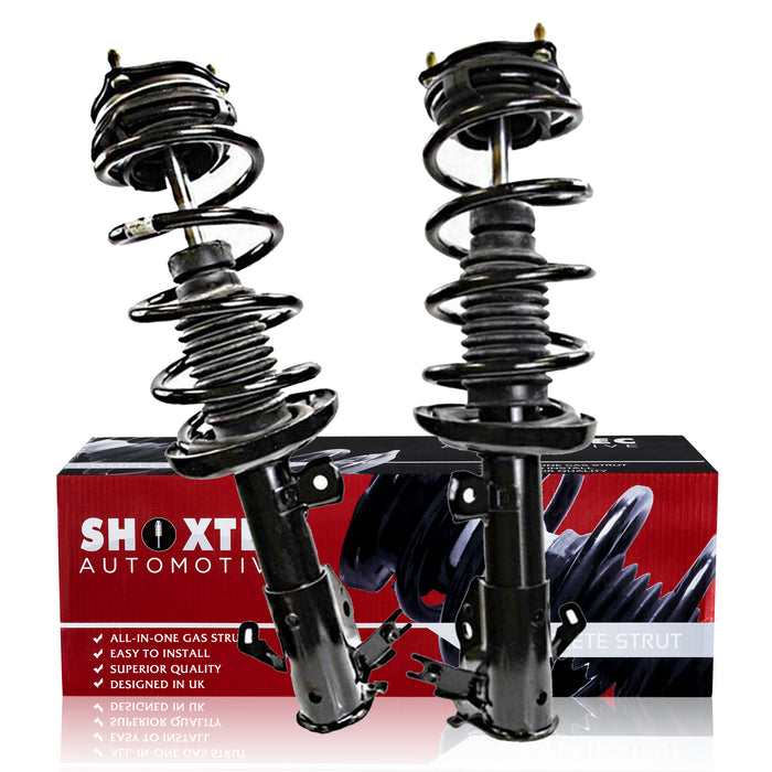 Shoxtec Front Complete Struts Assembly Replacement for 2012 - 2012 Honda Civic Coil Spring Shock Absorber Repl. part no 172926 172925