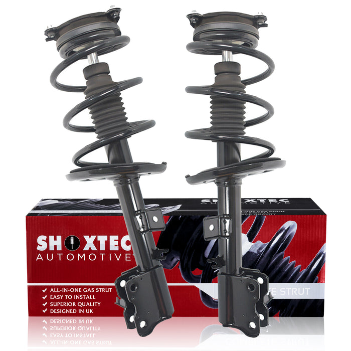 Shoxtec Front Complete Struts Assembly Replacement for 2011 - 2013 Nissan Murano Coil Spring Shock Absorber Repl. part no 172956 172955