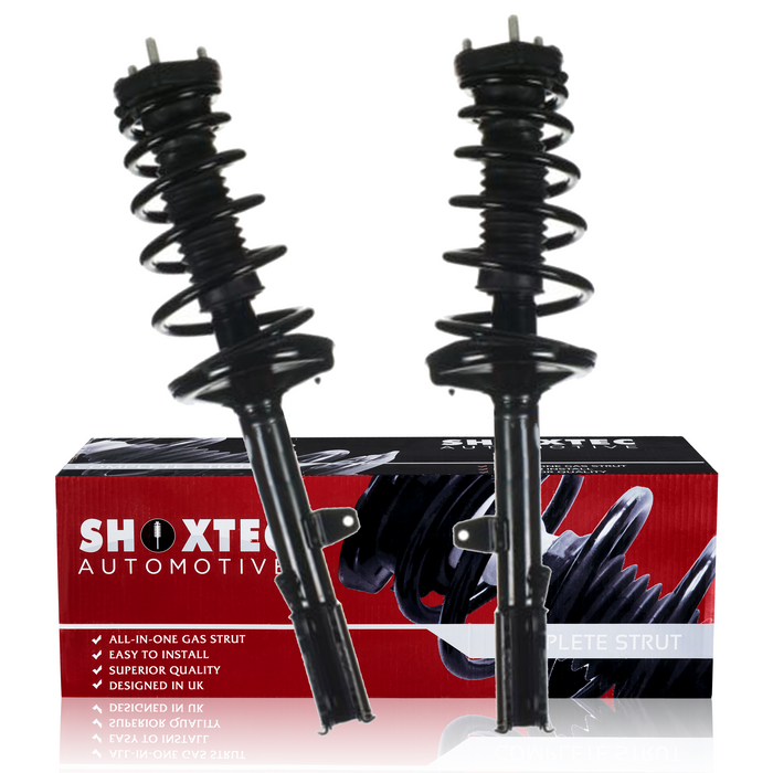 Shoxtec Rear Complete Struts Assembly Replacement for 2009-2012 Toyota Venza Coil Spring Shock Absorber Repl. part no 172967 172966