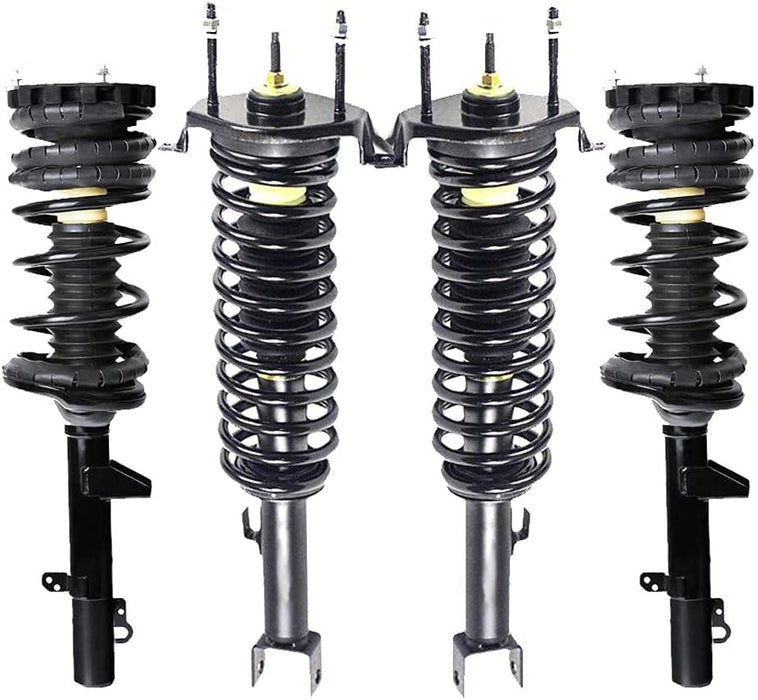 Shoxtec Full Set Complete Struts Assembly Replacement for 1994-1995 Ford Taurus Sedan 1994-1995 Mercury Sable Sedan Coil Spring Shock Absorber Repl. no. 171616 171780€¦