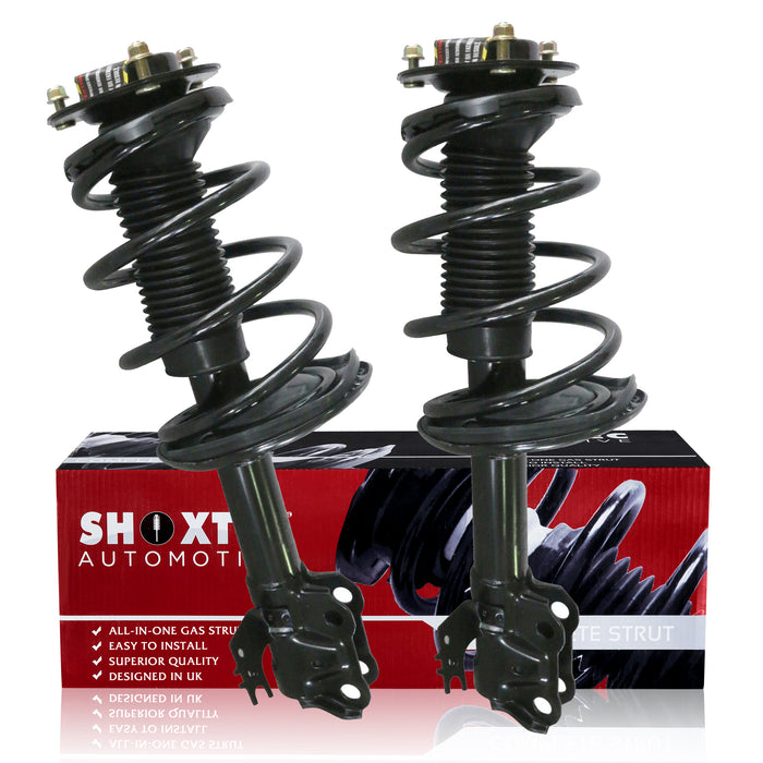 Shoxtec Front Complete Struts for 2012-2017 Toyota Camry Coil Spring Assembly Shock Absorber Repl. Part no. 2333375LR