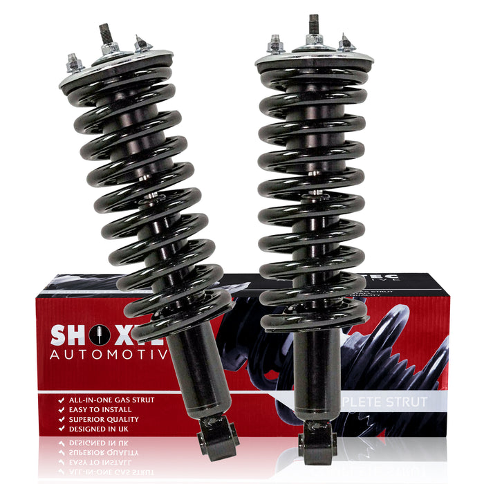 Shoxtec Front Complete Struts Assembly for 2005 - 2019 Nissan Frontier RWD Coil Spring Shock Absorber Repl. Part no. 271102