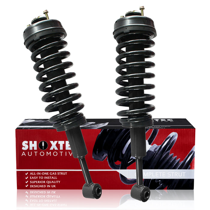 Shoxtec Front Complete Strut Assembly fits 2007-2010 Ford Explorer Trac Coil Spring Assembly Shock Absorber Repl.271124PR