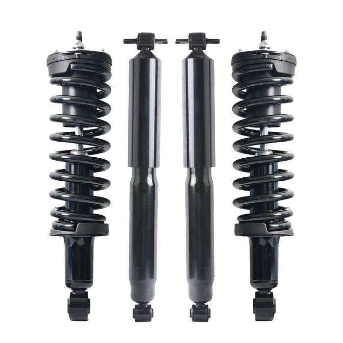 Shoxtec Full Set Complete Strut Assembly Replacement For 2004-2008 Chevrolet Colorado; 2004-2008 GMC Canyon, Repl No. 271353 911228