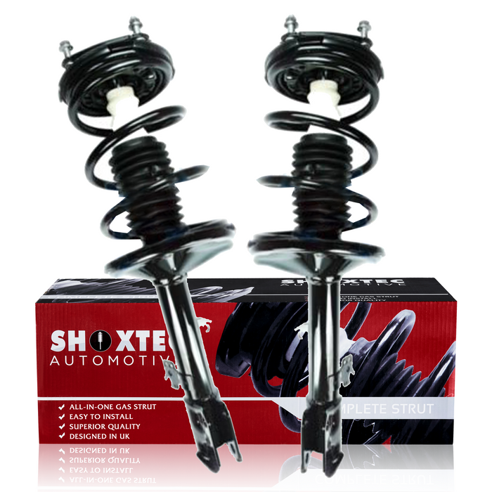 Shoxtec Front Complete Struts Assembly Replacement for 2001-2005 Toyota RAV4 Coil Spring Shock Absorber Repl. part no 271454 271453