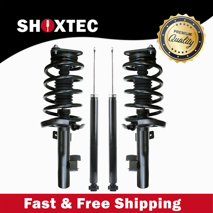 Shoxtec Front Complete Strut Assembly Replacement for 2006-2010 Mazda 5, Repl No 272264,272263,5607