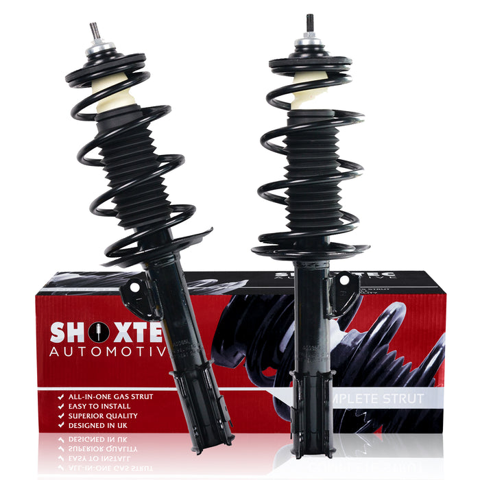 Shoxtec Front Complete Struts Assembly for 2006 - 2011 Toyota Yaris 1.5L I4 Coil Spring Shock Absorber Repl. Part no. 272289 272288