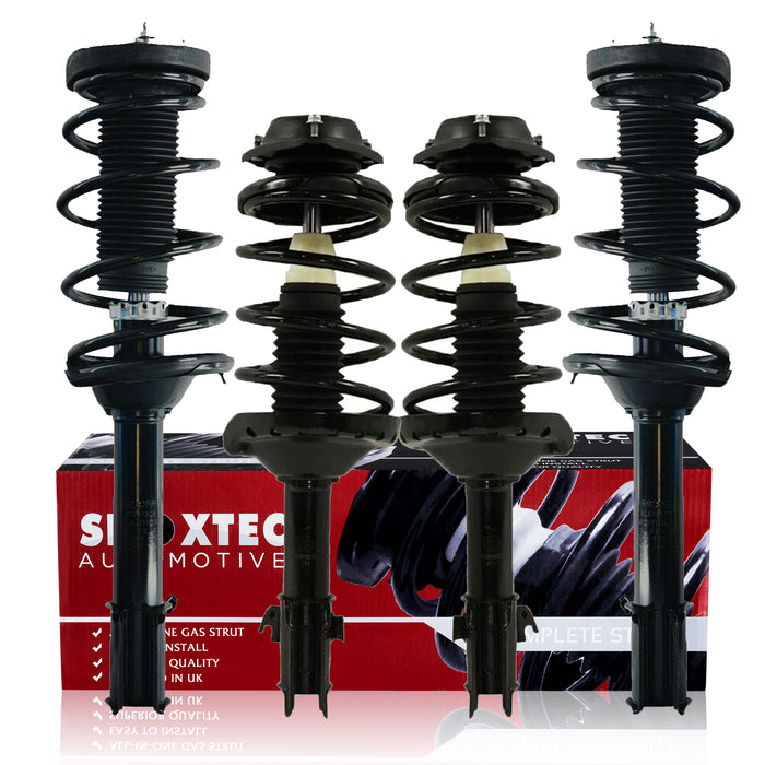 Shoxtec Full Set Complete Struts Assembly Replacement for 2004 - 2005 Subaru Forester Coil Spring Shock Absorber Repl. part no 272346 272345 1331583L 1331583R