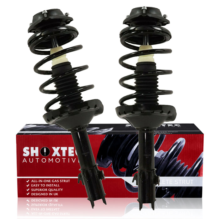 Shoxtec Front Complete Struts Assembly Replacement for 2004 - 2005 Subaru Forester Coil Spring Shock Absorber Repl. part no 272346 272345