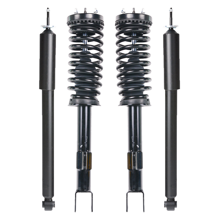 Shoxtec Full Set Complete Strut Shock Absorbers Replacement for 2005-2010 Chrysler 300; C; Rear Wheel Drive; Except Nivomat Rear Suspension; Except Performance Suspension Repl. no 272408 5797