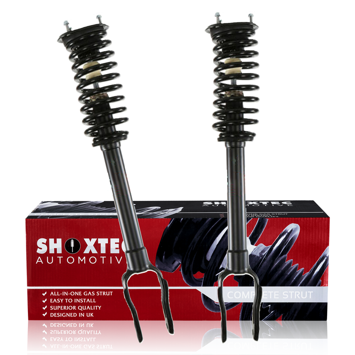 Shoxtec Front Complete Struts Assembly Replacement for 2011-2015 Jeep Grand Cherokee Coil Spring Shock Absorber Repl. part no 272546L 272546R