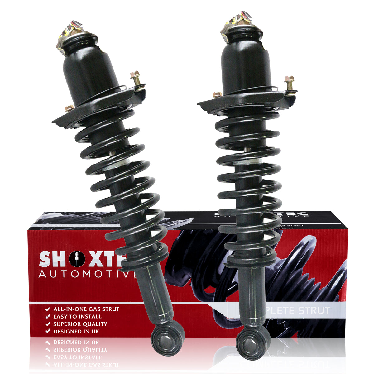 4-Piece Complete Strut Assembly Set – Front & Rear For Toyota Matrix & Pontiac Vibe | 10-Year Warranty