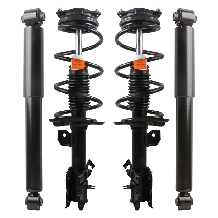 Shoxtec Full Set Shock Absorbers Replacement for 2008-2012 Nissan Rogue; AWD, Repl. Part No.11733, 11734, 37328