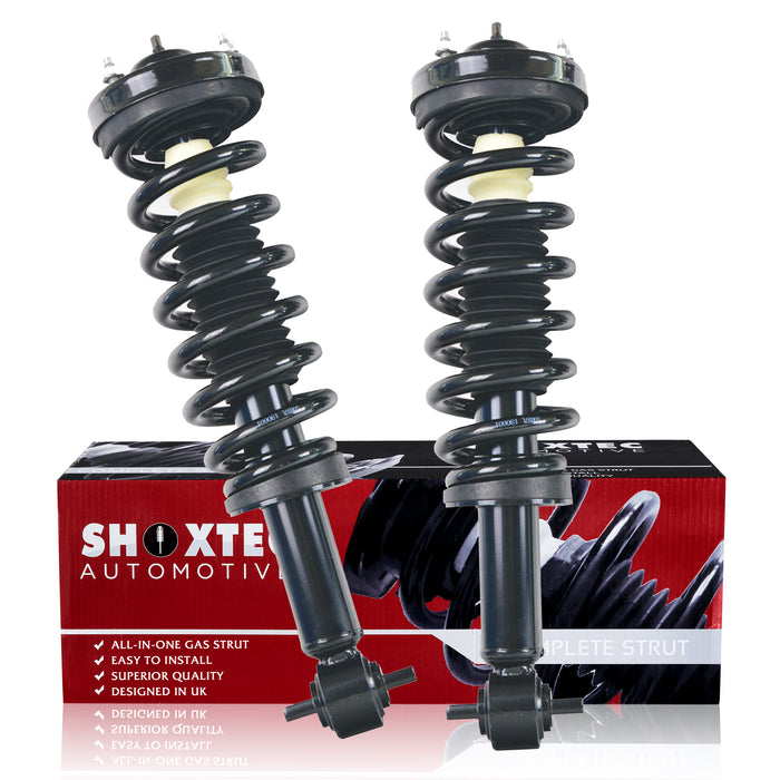 Shoxtec Front Complete Strut Assembly for 2014 Ford F-150 Coil Spring Shock Absorber Repl. Part No. 272651L 272651R
