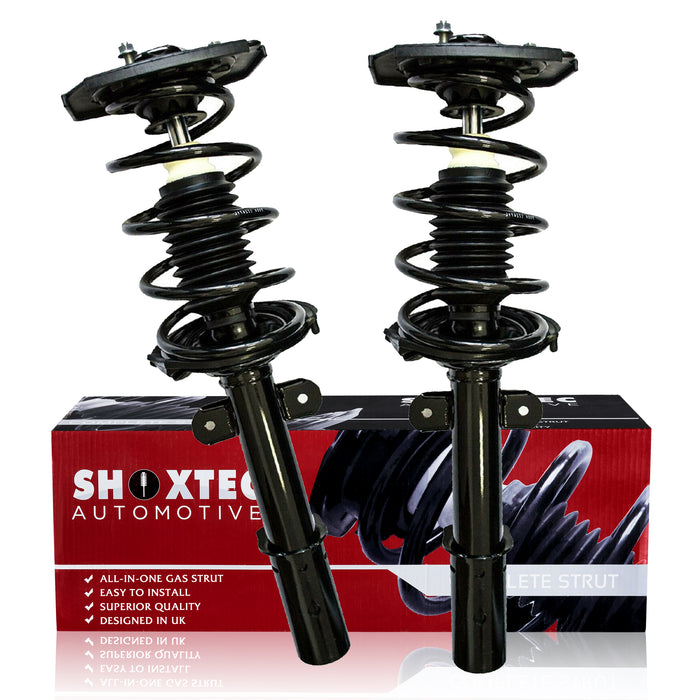 Shoxtec Front Complete Struts Assembly Replacement for 2012 - 2019 Dodge Challenger 2011 - 2017 Dodge Charger 2012 - 2019 Chrysler 300 Coil Spring Shock Absorber Repl. part no 272665