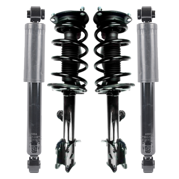 Shoxtec Full Set Complete Strut Assembly Replacement for 2011-2013 Kia Sorento with Sport package Repl No. 272713, 272712, 37322