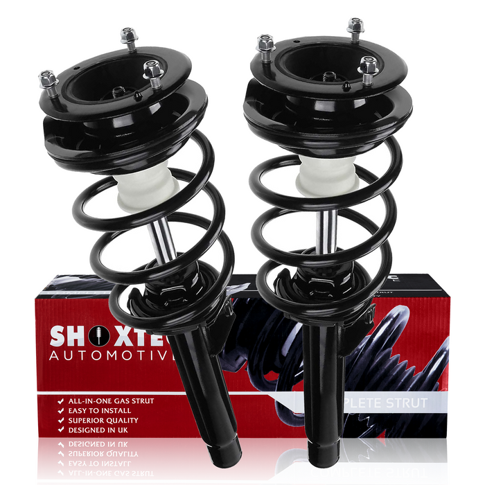 Shoxtec Front Complete Strut Assembly Replacement For 2007-2013 BMW 128i, 2012-2013 135i,135is, 2007-2013 328i,335i, 2011-2013 335is, Repl No. 272756,272755