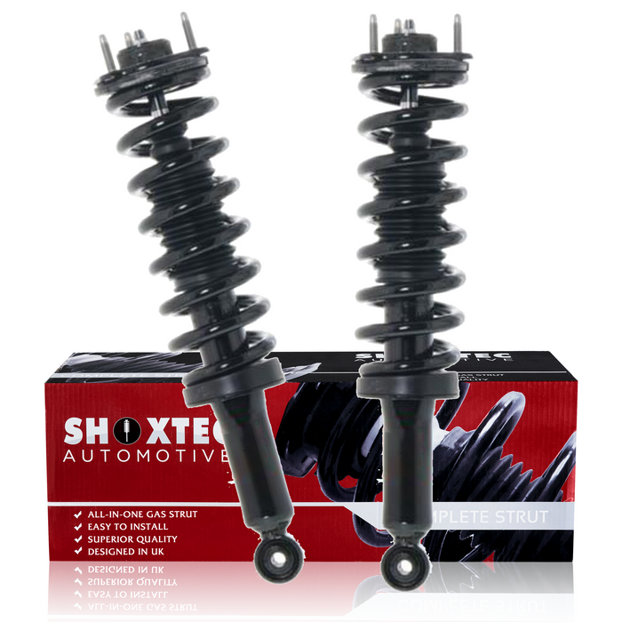 Shoxtec Front Complete Struts Assembly Replacement for 2015-2017 Chevrolet Colorado; 2015-2017 GMC Canyon Coil Spring Shock Absorber Repl. part no 272919