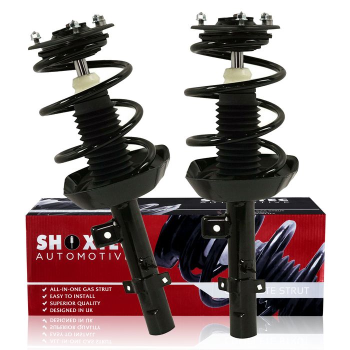 Shoxtec Front Complete Struts Assembly Replacement for 2013 - 2015 Honda Civic Coil Spring Shock Absorber Repl. part no 272928 272927