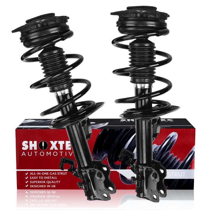 Shoxtec Front Complete Struts Replacement for 2013 Nissan Sentra Coil Spring Assembly Shock Absorber Repl. Part No.272948 272947