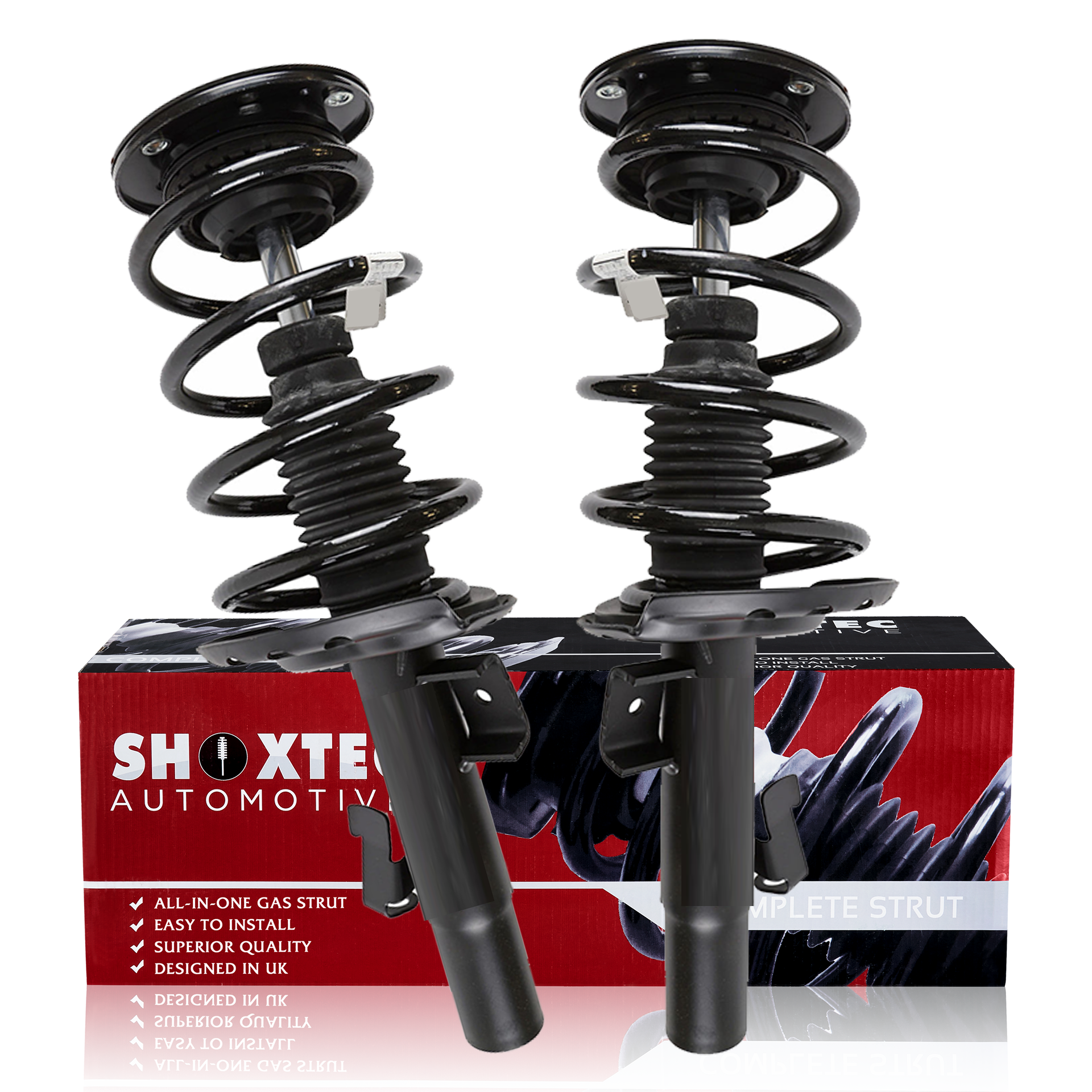 Reemplazo del conjunto de puntal delantero completo Shoxtec para Volvo XC60 2010-2016 sin suspensión electrónica ajustable Repl No. 272959, 272958