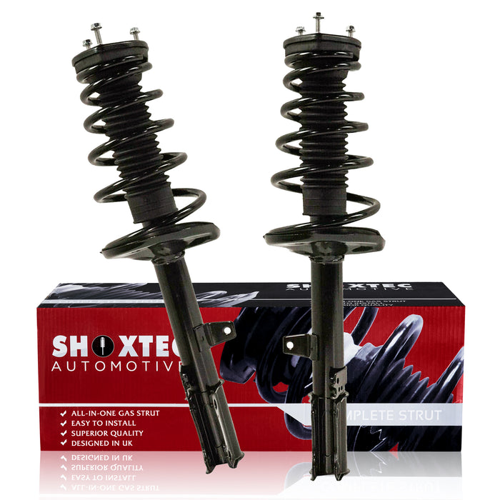 Shoxtec Rear Complete Strut fits 2001-2003 Toyota Highlander AWD Coil Spring Assembly Shock Absorber Kits Repl Part No.1331590L 1331590R