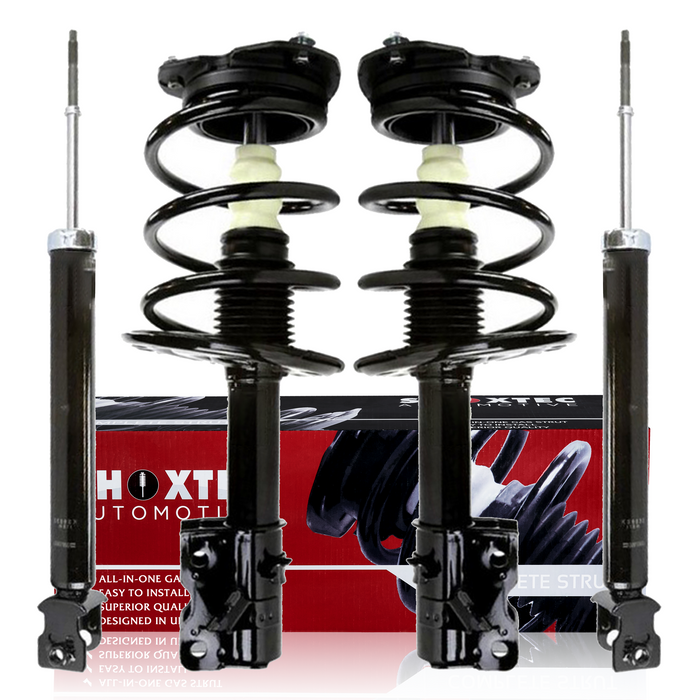 Shoxtec Full Set Complete Strut Shock Absorbers Replacement for 2007-2013 Nissan Altima 2.5L Repl. No 1331839L 172393 1331839R 172392 5637