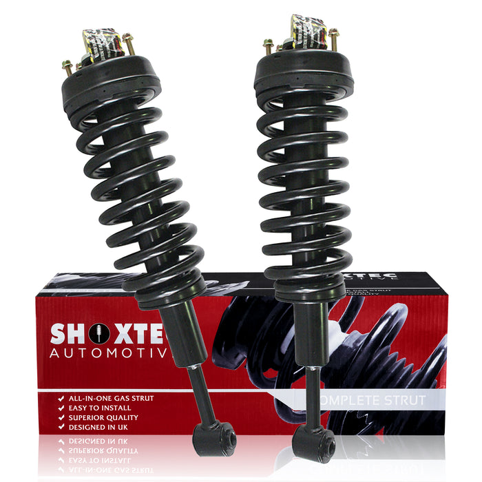 Shoxtec Front Complete Struts Assembly Replacement for 2007 - 2010 Ford Explorer Sport Trac Coil Spring Shock Absorber Repl. part no 371124