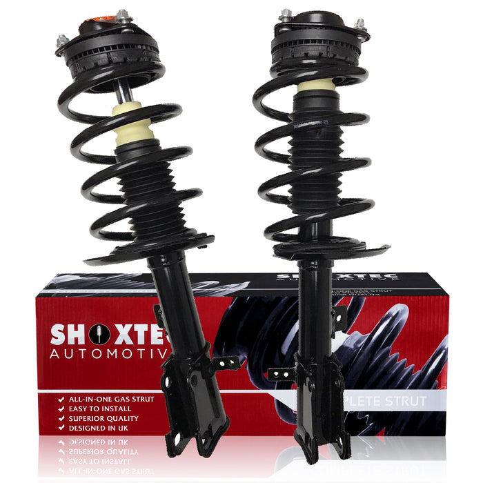 Shoxtec Conjunto de puntales delanteros completos para Chrysler 200 2011-2014 Kits de amortiguadores de resorte helicoidal Repl. número de pieza 371131 371130