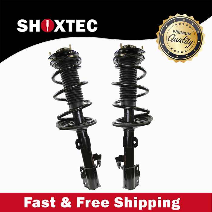 Shoxtec Front Complete Strut Assembly Replacement For 2001-2003 Toyota Highlander Repl Part No. 371495, 371494