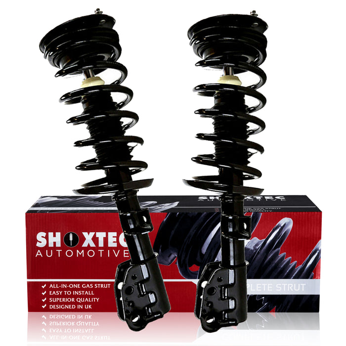 Shoxtec Front Complete Strut Assembly for 2002-2005 Saturn Vue Cruiser Coil Spring Assembly Shock Absorber Kits Repl. Part no. 372218 371217