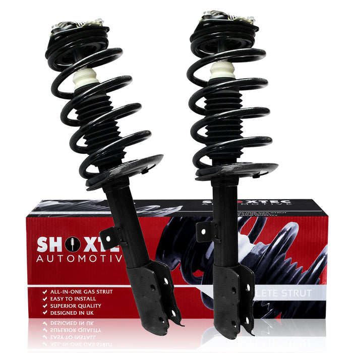 Shoxtec Front Complete Struts Assembly for 2007 2008 Jeep Compass AWD; 2007 2008 Jeep Patriot AWD Coil Spring Shock Absorber Repl. 372368 372367