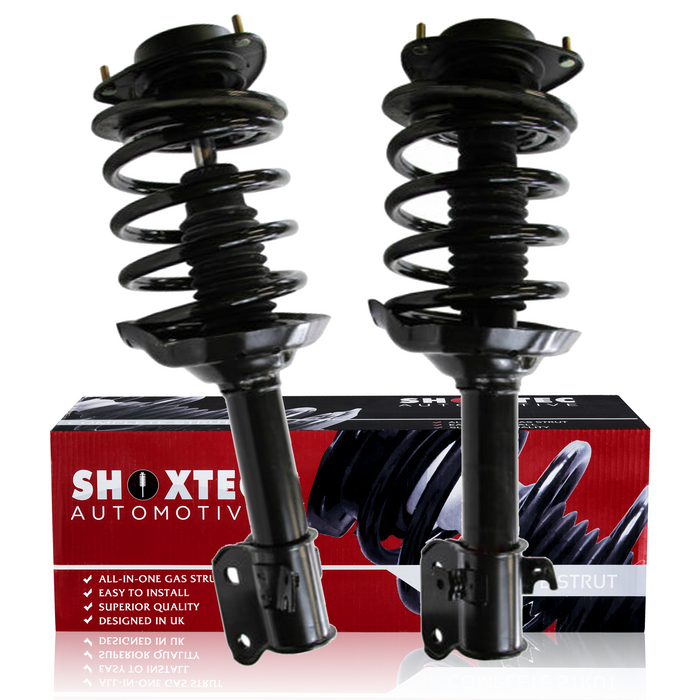 Shoxtec Front Complete Struts Assembly Replacement for 2005-2009 Subaru Outback Coil Spring Shock Absorber Repl. part no 372566 372565