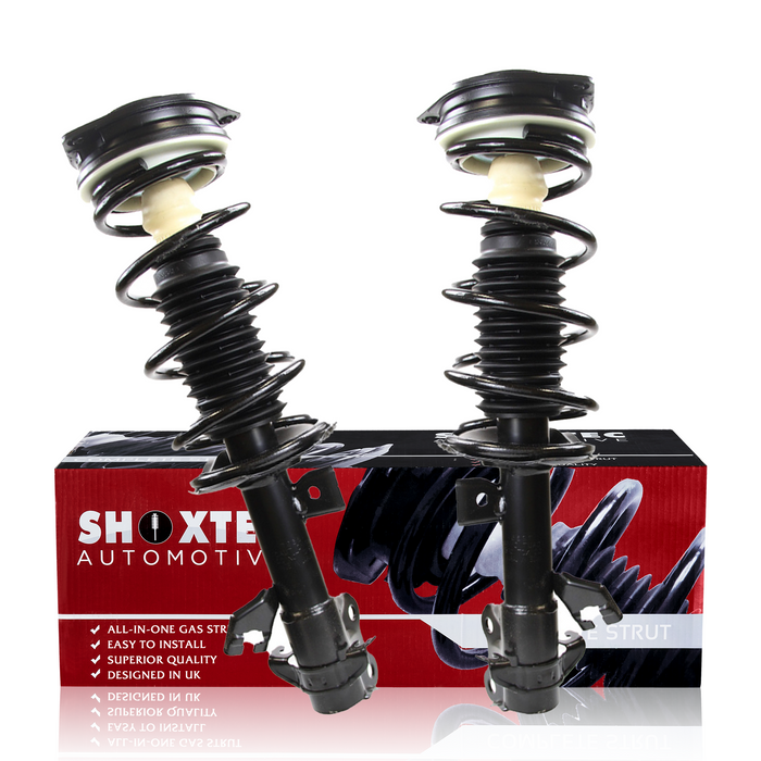 Shoxtec Front Complete Strut Assembly Replacement for 2012-2013 BMW 135i; 2013 BMW 135is; 2006 BMW 325i , Repl no. 372756, 372755
