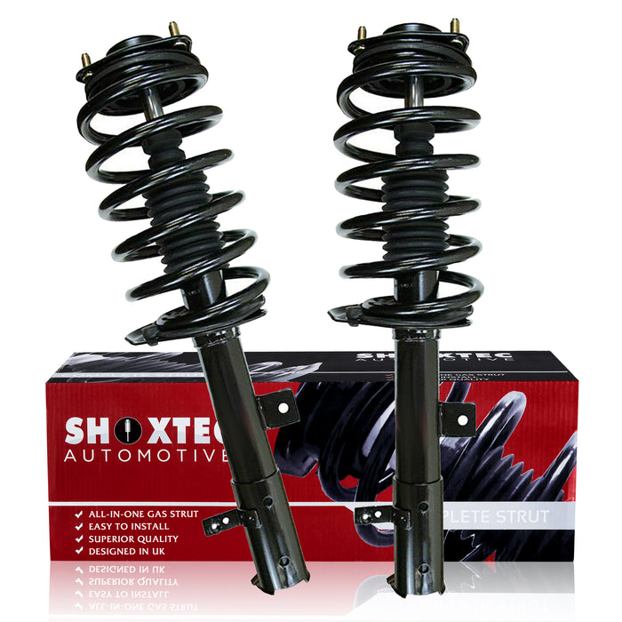 Shoxtec Front Complete Struts Assembly Replacement for 2012 - 2017 Jeep Patriot Coil Spring Assembly Shock Absorber Repl. part no. 372951 372950