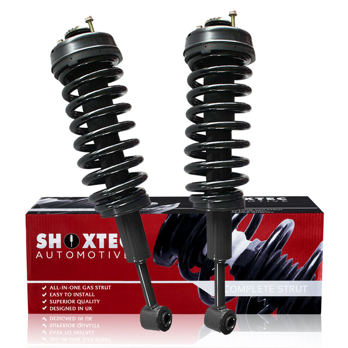 Shoxtec Front Complete Strut Assembly for 2012-2015 Chevrolet Captiva Coil Spring Assembly Shock Absorber Kits Repl. Part no. 472527 472526
