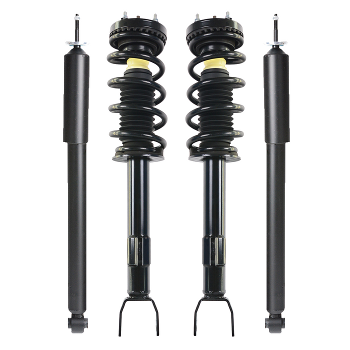 Shoxtec Full Set Complete Strut Shock Absorbers Replacement for 2012-2014 Dodge Challenger; Replacement for 2012 Dodge Charger; Replacement for 2013-2016 Dodge Charger; RWD Only